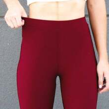 High Rise Ponte Pant (New Mix) - Black - View 8