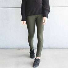 High Rise Ponte Pant (New Mix) - Black - View 11