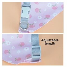 Supet 1 Peça toalha de saliva para animais de estimação, babador em forma de boca de cachorrinho ou bandana triangular para gatos e cães adequados para animais de estimação de pequeno e médio porte.