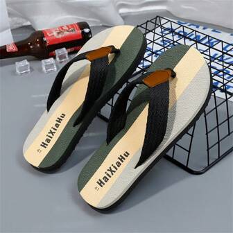 Men's Beach Flip Flops, Slippers