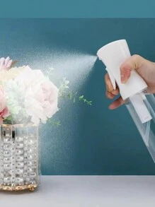 1入組高壓噴霧瓶，適用於補充化妝水、細緻霧化面部保濕瓶、酒精消毒小噴瓶，配備納米噴霧和高壓功能，可用於酒精或護髮產品，進行消毒特殊用途 - 白色 - 查看 2