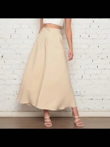 Women Skirts - Krem - View 2
