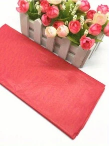 10 张雪梨纸，50*66 厘米礼品包装用品用于花束包装、婚礼生日礼物包装薄纸、减震包装手工材料礼品装饰、圣诞节情人节 - 彩色 - 查看 10