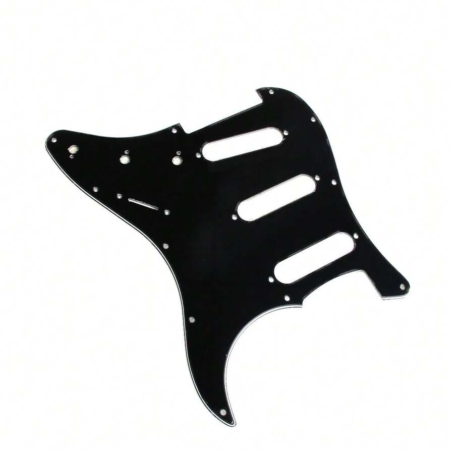3 Ply Electric Guitar Pickguard Black Scratch Plate For Strat New - Multicolor - View 1