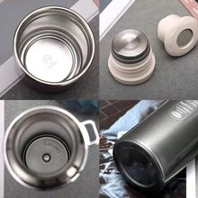 1個460毫升大容量不銹鋼杯，男女適用，真空保溫，適用於戶外攜帶和旅行 - 彩色 - 查看 10