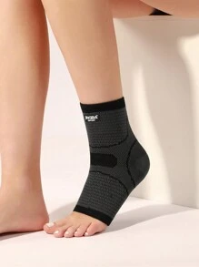 JINGBA SUPPORT 1pc Knitted Breathable Unisex Ankle Support For Home, Sports - Black - View 4