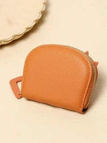 1/2pcs Cartoon Cat Shaped Wallet, Women Multi-Card Slots Purse, Cute & Fashionable Faux Leather Coin Pouch, Cat Card Holder, Compact & Portable, Multi-Slot Design, Various Colors Available, Small Gift For Family, Friends And Loved Ones (Zipper Color Random) - Multicolor - View 8