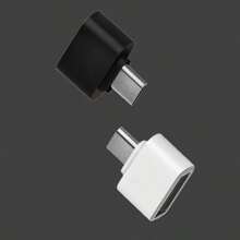 Adattatore convertitore OTG Type-C Micro USB a USB per telefono, tablet, laptop, mouse, tastiera e disco