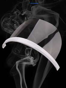 10入/15入/20入透明塑膠廚房面罩，適用於餐廳、飯店和商場，防唾液，防霧