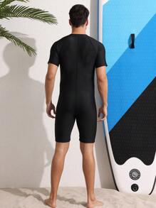 Boyfriend Style Men's Skin-Friendly Smooth Quick-Dry Bodysuit For Water Sports, Including Swimming, Surfing, Snorkeling, Rowing, Paddling And Other Water Activities