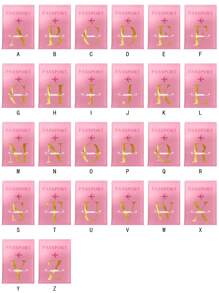 1pc Customized Name PU Passport Cover Passport Sleeve Holder Protector Bank Business Card Case Organizer Protective Slim Leather Portable Documents Storage Ultra Slim ID Card Wallet Coin Purse RFID Blocking Waterproof Women Gift, Personalized Gifts For Women, Purses And Bags Ideal Gifts For Him Her, Boyfriend, Girlfriend, Friends, Pink Girls For Anniversaries, For Christmas, For Holiday/ Vacation, For Outdoors/Outings/Travel/Hiking/Stadium/Sports/Climbing