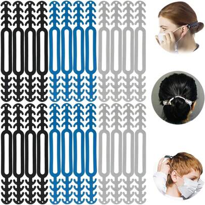 10 Stücke Ohrschutz - Ohrschutz Schnalle zum Verlängern des Maskenriemens ohne Quetschen der Ohren