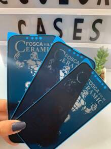 Unbreakable Anti-Shock Ceramic Matte Privacy Film For Galaxy A07 / A17 - Blue - View 3