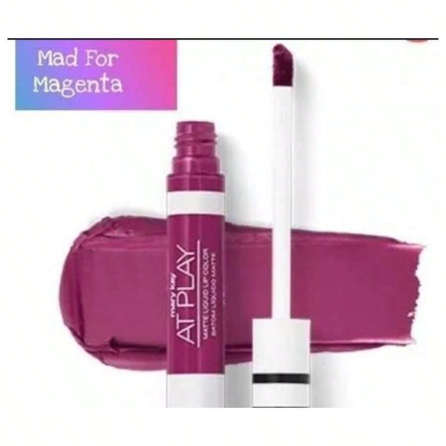 Labial liquido Mary Kay Mate At play Mad For Magenta - Rosa Fucsia - Ver 1