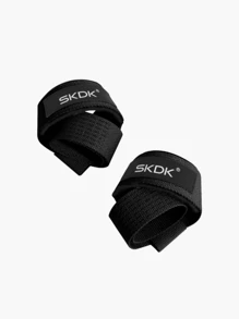 1 par de bandas de resistencia para deportes, ejercitador de agarre manual, banda de resistencia de silicona antideslizante para estiramiento corporal y barra de dominadas, guantes negros
