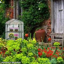 2-Layer Shelves Greenhouse Cover PVC Transparent Replacement Cover Greenhouse Tent Plant Protective Cover For Flower Room - Transparent - View 6