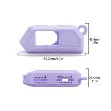 Silicone Case For Flipper Zero, Soft Protective Case For Flipper Zero Device, Anti-Scratch Protective Cover For Flipper Zero WiFi With Carabiner - Multicolor - View 4