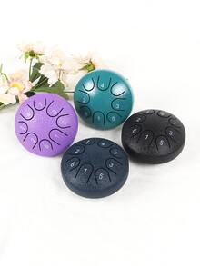 4.5 Inch 8 Notes Handpan Drum, Mini Steel Tongue Drum, Portable Hang Drum, Hand Drum, Beginner Simple Percussion Instrument, Ramadan Gift