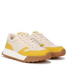 Sam Edelman Black Old Skool 36 Sneakers - Saffron Yellow/Ivory - View 1