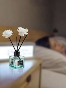 1瓶50ML方形玻璃瓶香氛精油適用於家庭香氣+香氛擴散器棒 - 桂花 - 查看 4