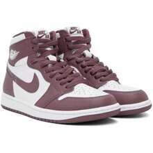 Zapatillas Air Jordan 1 color morado y blanco - por defecto - Ver 5