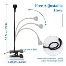 1 pieza Lámpara LED UV para uñas, 4 ajustes, luz UV portátil para secar todo tipo de esmalte de gel, secado rápido y potente en color negro, rosa y blanco, cuello de cisne suave y flexible para uso en salón y hogar, lámpara de curado de esmalte de uñas con cuello flexible, con clip, flexible, alimentada por USB, inicio de una sola pieza rizador de pelo
rizador pelo
rulos pelo lampara para uñas lámpara uv led uñas lampara de uñas