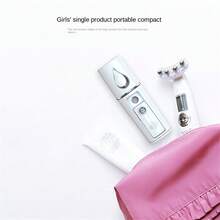 1PC Portable Mini Face Sprayer, Stand Spray Hydrator, Long Spray Machine Facial Moisturizer, Spray Hydrating Facial Humidifier, Small Portable Charging Beauty Instrument, Cold Spray Machine Facial Evaporator - Multicolor - View 4