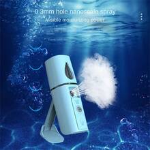 1PC Portable Mini Face Sprayer, Stand Spray Hydrator, Long Spray Machine Facial Moisturizer, Spray Hydrating Facial Humidifier, Small Portable Charging Beauty Instrument, Cold Spray Machine Facial Evaporator - Multicolor - View 5