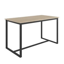 Five-Piece Set Table And Chair With Backrest, Industrial Style, Solid Structure