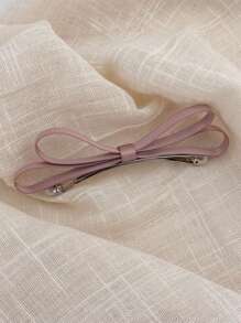 1pc Women's New Summer Fashion Simple Bow Hair Clip, Alligator Clip, Back Head Clip, Hair Accessory, Headwear Claw Clips Hair Claws Hair Barrettes, School Stuff, Elegant, College, Winter Outfit For Women, Bows, Cute, Hair Accessories - Multicolor - View 15