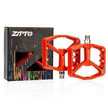 ZTTO Colorful Nylon Bicycle Pedal DU Bushing Bearings XC AM BMX MTB Anti-Slip Big Foot Flat Plastic Mountain Road Bike Pedals - Multicolor - View 9
