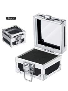 25孔美甲钻头收纳盒空金属盒美甲钻展示架美甲配件用品 - 彩色 - 查看 8