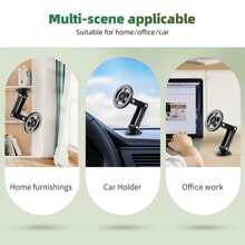 360 ° drehbarer magnetischer Autotelefonhalter Autonavigation Magsafe Telefonständerhalterung Faltbarer Telefonhalter