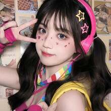 Kẹp tóc ngôi sao Hot Girl Y2K [Màu hỗn hợp] - dopamin - Xem 2