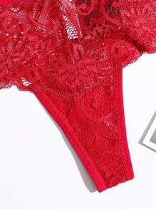 5pcs Women' Low-Rise Sexy Lace Thong Underwear - Multicolor - View 8