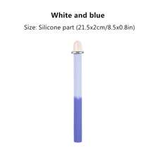 鳥類矽膠棲木，鸚鵡站立棒，鳥籠立柱，防滑，削爪竿，鳥類站立棒架（1入） - 彩色 - 查看 10