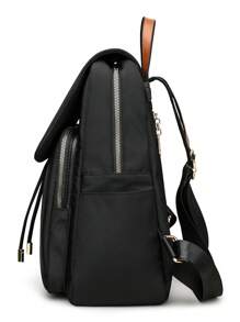 Mochilas retro de mujer estilo Oxford, bolsos de diseñador de alta calidad, mochila rústica de gran capacidad para dama, bolsas de libros 2024