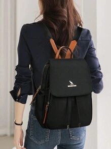 Mochilas retro de mujer estilo Oxford, bolsos de diseñador de alta calidad, mochila rústica de gran capacidad para dama, bolsas de libros 2024