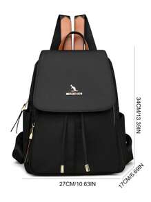 Mochilas retro de mujer estilo Oxford, bolsos de diseñador de alta calidad, mochila rústica de gran capacidad para dama, bolsas de libros 2024