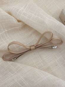 1pc Women's New Summer Fashion Simple Bow Hair Clip, Alligator Clip, Back Head Clip, Hair Accessory, Headwear Claw Clips Hair Claws Hair Barrettes, School Stuff, Elegant, College, Winter Outfit For Women, Bows, Cute, Hair Accessories - Multicolor - View 8