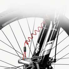 Motorcycle Alarm Disc Brake Lock Rope, Motorcycle Lock Anti-Theft Rope, European And American Style Reminder Rope, Motorcycle Bicycle Scooter, Portable Anti-Theft Lock Rope - Blue - View 2