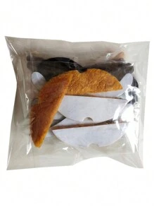 48pcs-4 Colors Short Plush Mustache, 10 Different Style Fake Mustache, Halloween Prop Self-Adhesive Sticker Fake Beard, Novelty False Beard Sticker Set For Masquerade, School Shows, Halloween Party, Costume Party, Beige - Multicolor - View 5