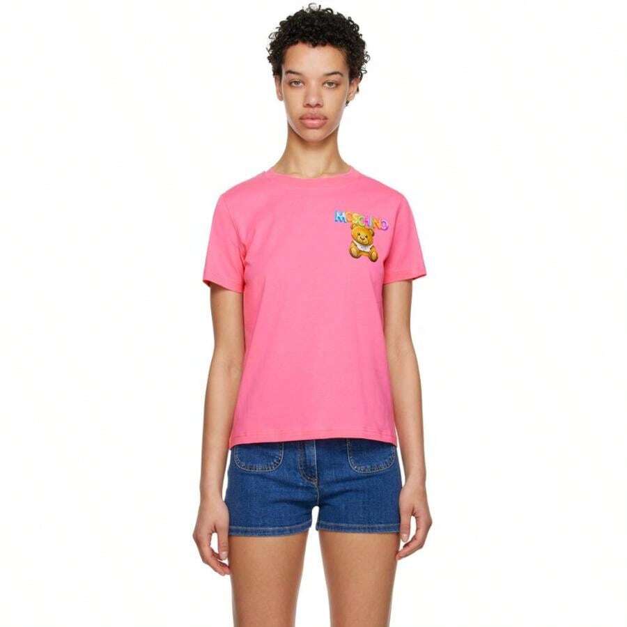 Moschino 男士运动俱乐部 T 恤 - 預設 - 查看 1