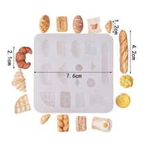 1 Máy Tính Thu Nhỏ Khay Bánh Mì Nhựa Khuôn Silicon Để Đúc Nhựa Dính Tự Làm Nghệ Thuật Thủ Công Mini Nhà Đồ Chơi Phụ Kiện Nhà Bếp màn Hình Trang Trí - Nhiều phong cách - Xem 11