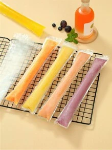 1入使用即棄PE製冰袋，隨機顏色（包裝和尺寸：A款，10入裝）