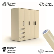 Adesivo envelopamento LACA BEGE, CREME - Bege - Visão 1