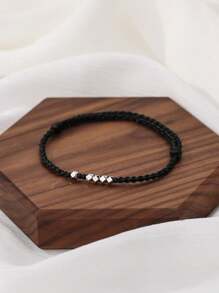 1 pieza Pulsera hecha a mano de Hilo Rojo del Destino, Pulseras de pareja a juego para él, regalos de aniversario para parejas, Pulseras rojas como amuleto para mujeres, Pulsera de relación a larga distancia de buena suerte, Joyería para novio y novia - Amar - Ver 9