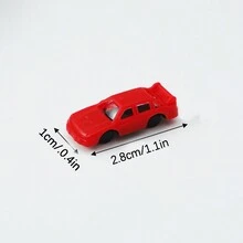 6入/12入組迷你汽車玩具，塑料車玩具，壓力釋放玩具，生日派對小禮物，禮物袋小玩意，皮納塔填充物，隨機顏色