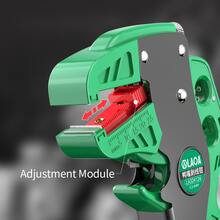 LAOA 1pc Automatic Wire Stripper And Cutter, 4 In 1 Wire Stripper Tool, Adjustable 0.2-4mm² Electrical Cable Wire Stripping Tool For Electronic And Automotive Repair, Stripping/Winding/Splitting/Shearing, Patented Design - Green - View 8