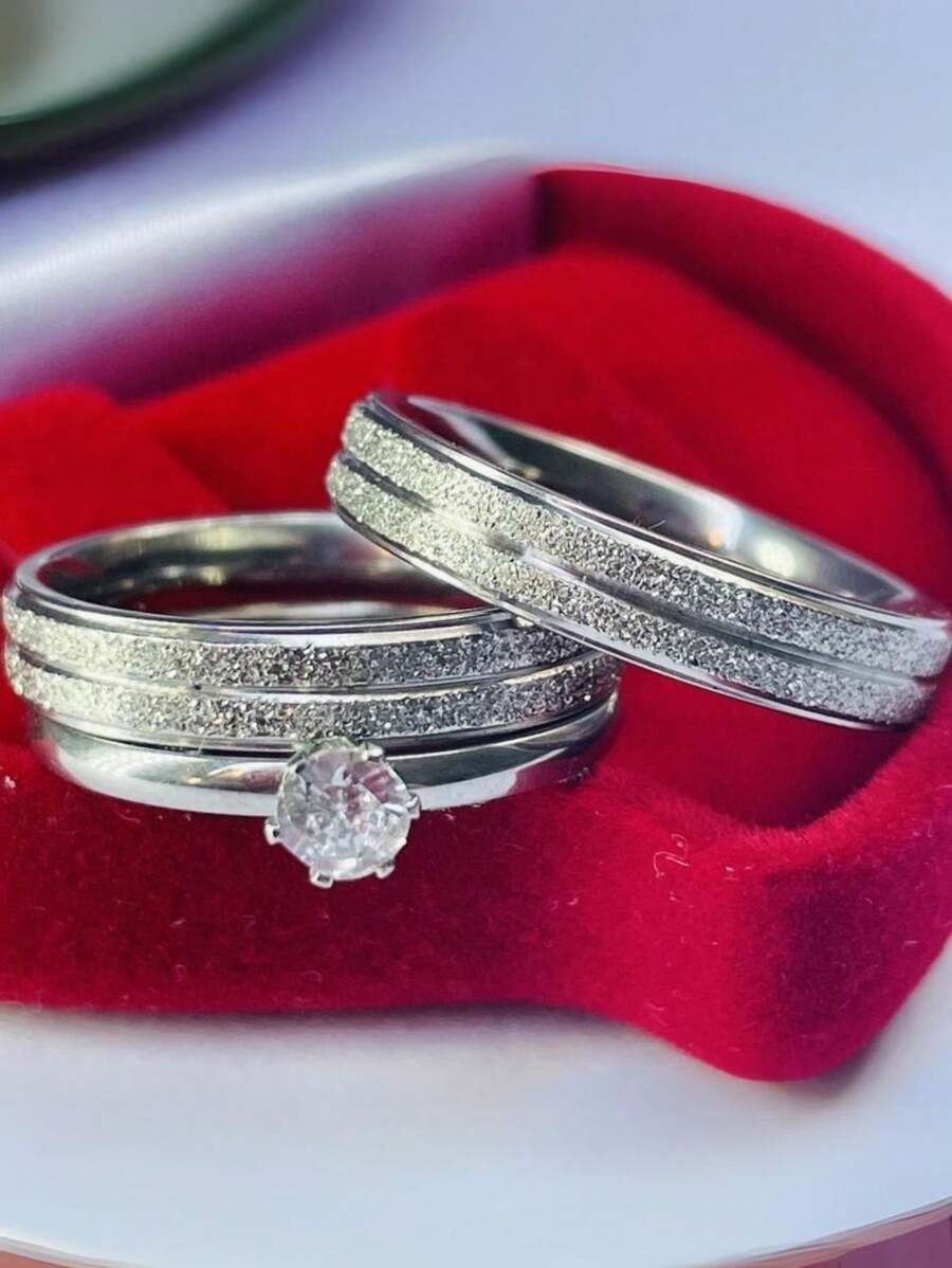 Women Ring Sets - Bạc - Xem 1